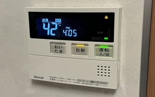 台所リモコン施工後