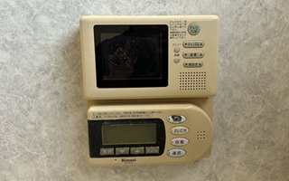 浴室リモコン施工前