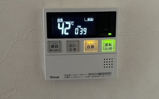 台所リモコン施工後