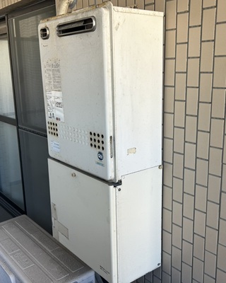 給湯器本体施工前