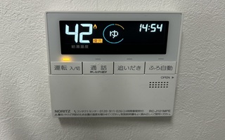 台所リモコン施工後