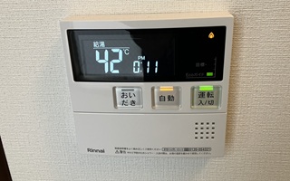 台所リモコン施工後