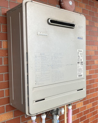 給湯器本体施工前