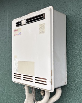 給湯器本体施工前