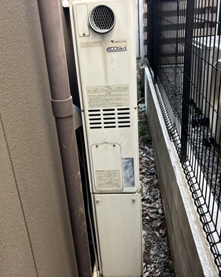 給湯器本体施工前