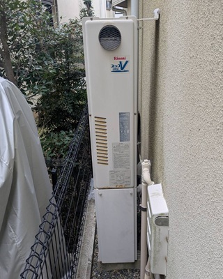 給湯器本体施工前