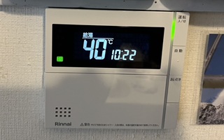 台所リモコン施工後