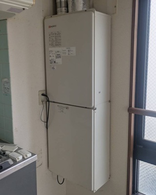 給湯器本体施工前
