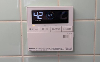 台所リモコン施工後