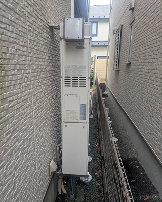 給湯器本体施工前