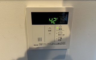 台所リモコン施工後