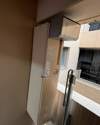 給湯器本体施工前