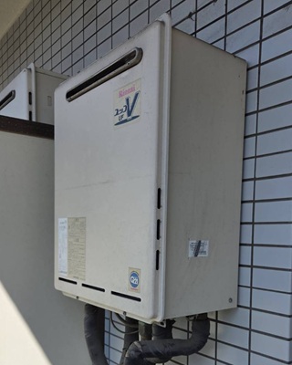 給湯器本体施工前