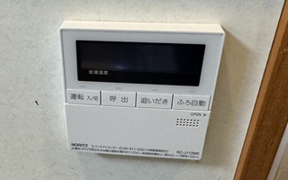 台所リモコン施工後