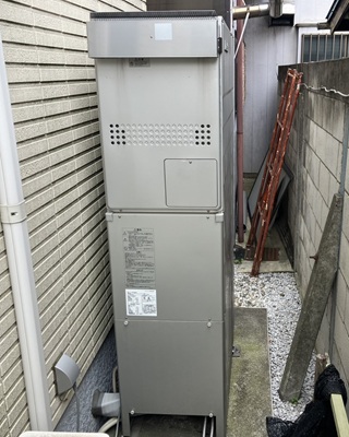 給湯器本体施工前