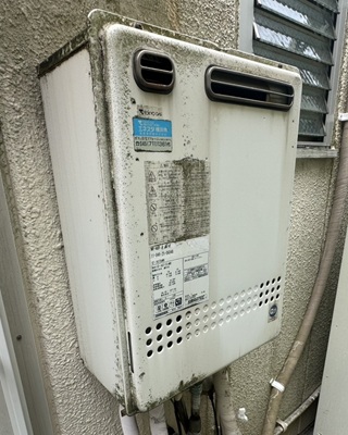 給湯器本体施工前