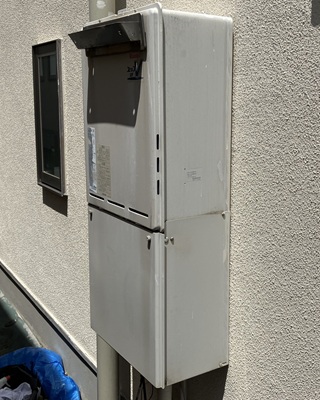 給湯器本体施工前
