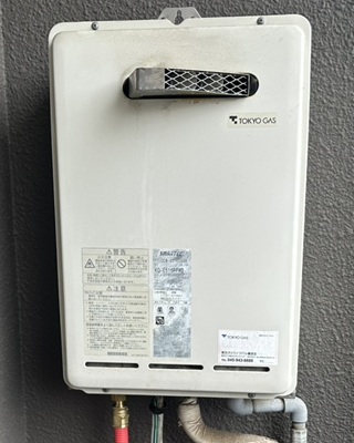 給湯器本体施工前