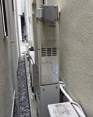 給湯器本体施工前