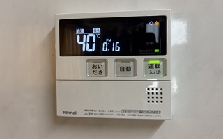 台所リモコン施工後