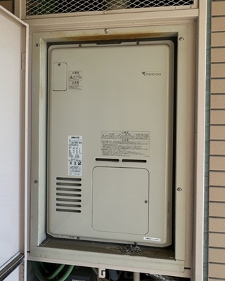 給湯器本体施工前