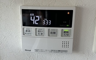 台所リモコン施工後