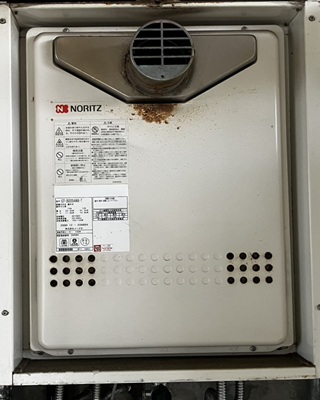 給湯器本体施工前