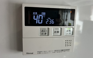 台所リモコン施工後