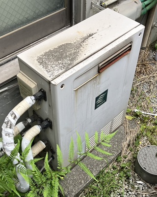 給湯器本体施工前