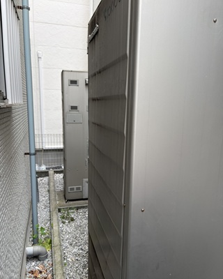 給湯器本体施工前