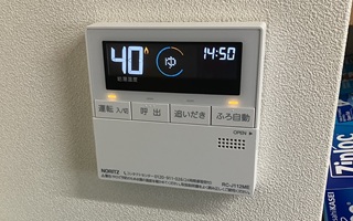 台所リモコン施工後