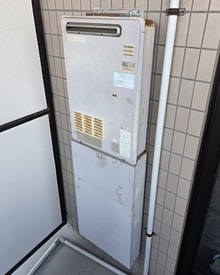 給湯器本体施工前