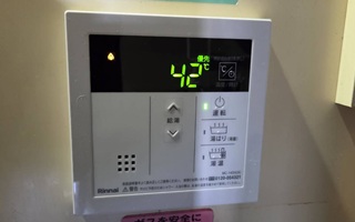 台所リモコン施工後