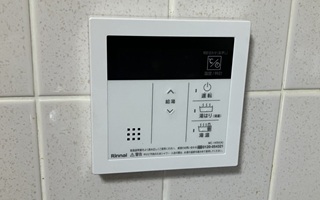 台所リモコン施工後