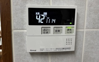 台所リモコン施工後
