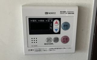 台所リモコン施工後