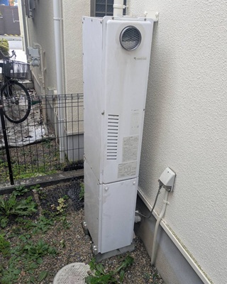 給湯器本体施工前