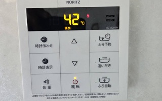 台所リモコン施工後