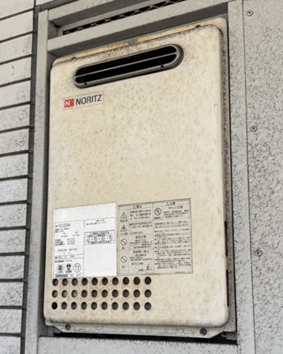 給湯器本体施工前