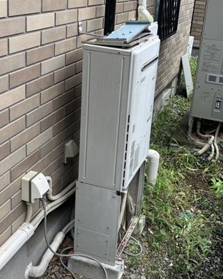 給湯器本体施工前