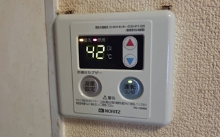 台所リモコン施工後