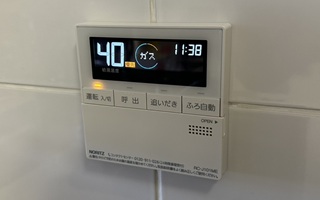 台所リモコン施工後