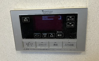 浴室リモコン施工前