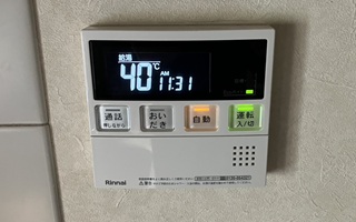 台所リモコン施工後