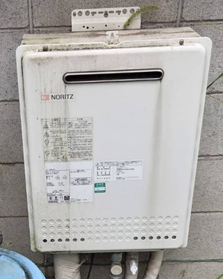 給湯器本体施工前