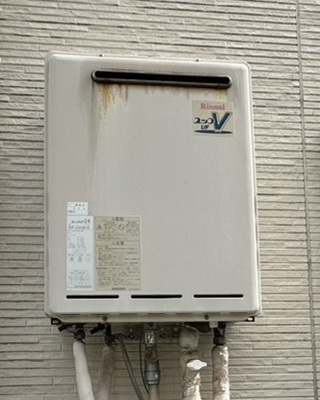 給湯器本体施工前