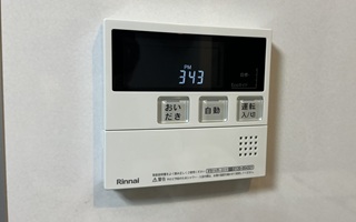 台所リモコン施工後