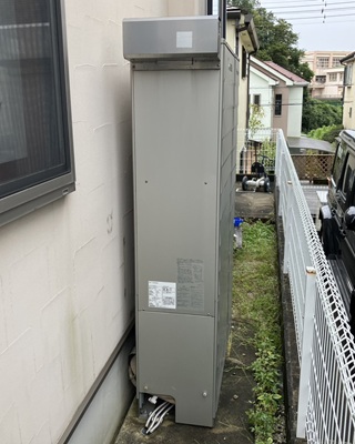 給湯器本体施工前