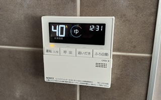台所リモコン施工後
