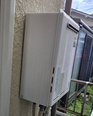 給湯器本体施工前